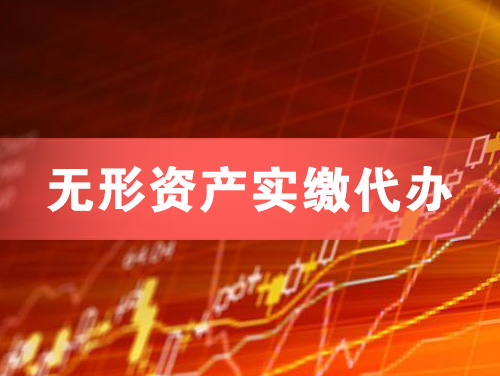 鄂州无形资产实缴资本代办