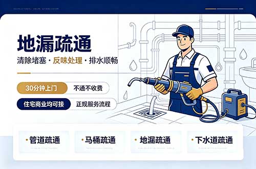 鄂州地漏疏通