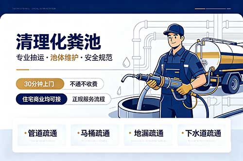 鄂州清理化粪池